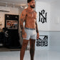 Kit com 3 Cuecas Boxer Bad Boy Essencial IRON Under Gear