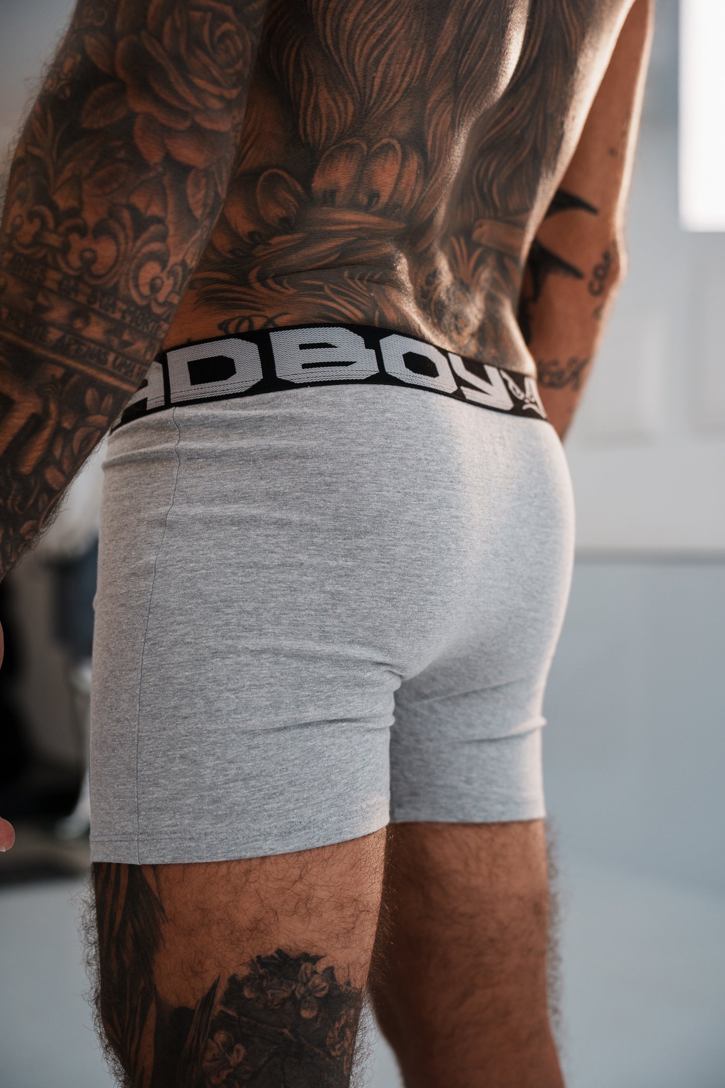 Kit com 3 Cuecas Boxer Bad Boy Essencial IRON Under Gear