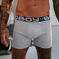 Kit com 3 Cuecas Boxer Bad Boy Essencial IRON Under Gear