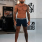 Kit com 3 Cuecas Boxer Bad Boy Essencial NAVY Under Gear