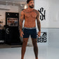 Kit com 3 Cuecas Boxer Bad Boy Essencial NAVY Under Gear