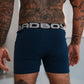 Kit com 3 Cuecas Boxer Bad Boy Essencial NAVY Under Gear