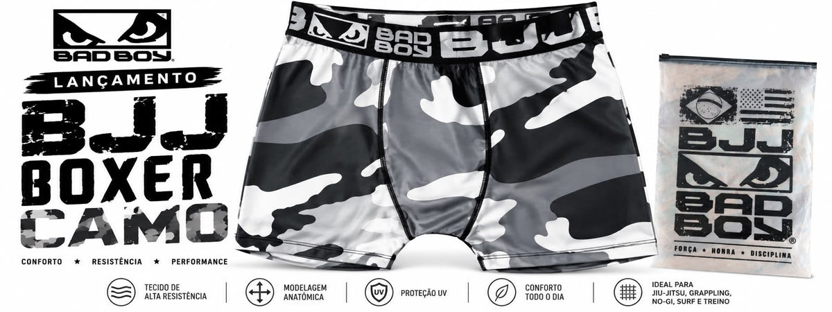 Boxer Bad Boy Camo BJJ