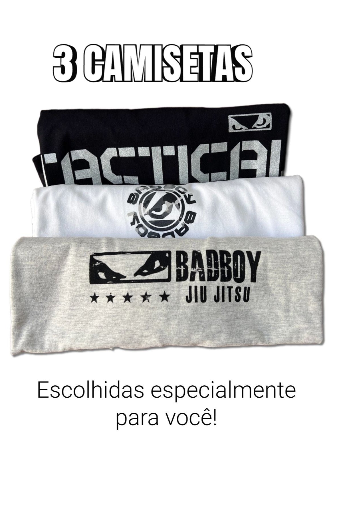 Box Misterioso II Bad Boy 3 Camisetas