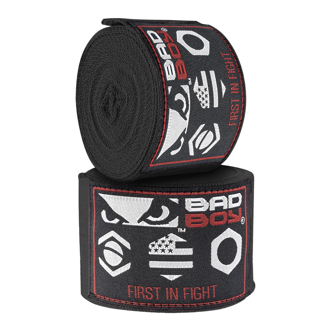 Bandagem Elástica de Boxe/Muay Thai/MMA 3M Bad Boy