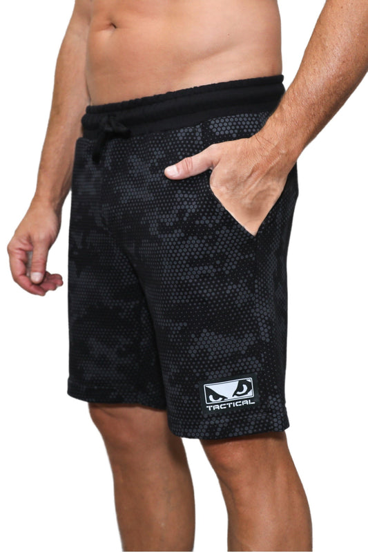 Bermuda Bad Boy Tactical Camo Cor Preto