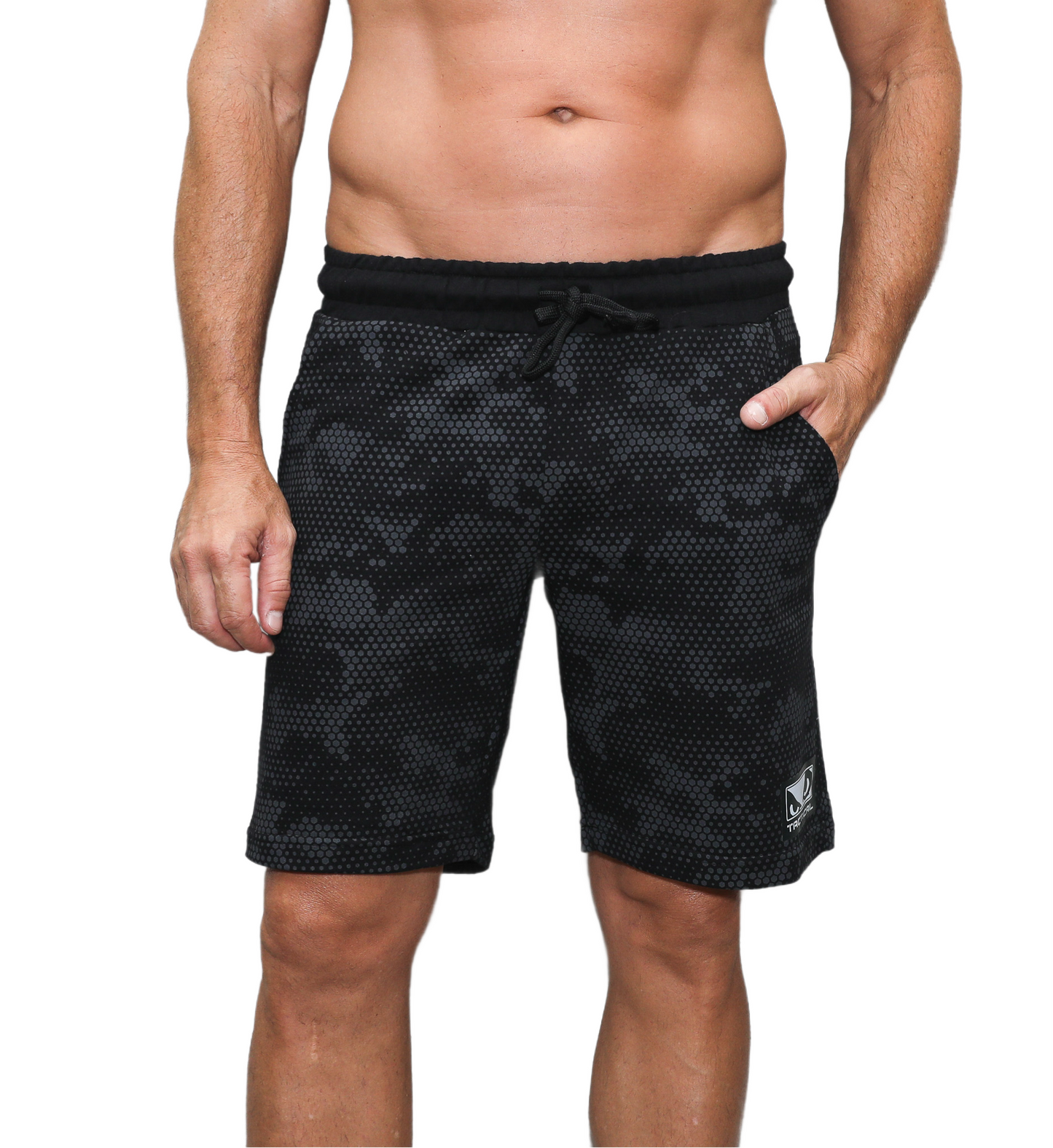 Bermuda Bad Boy Tactical Camo Cor Preto