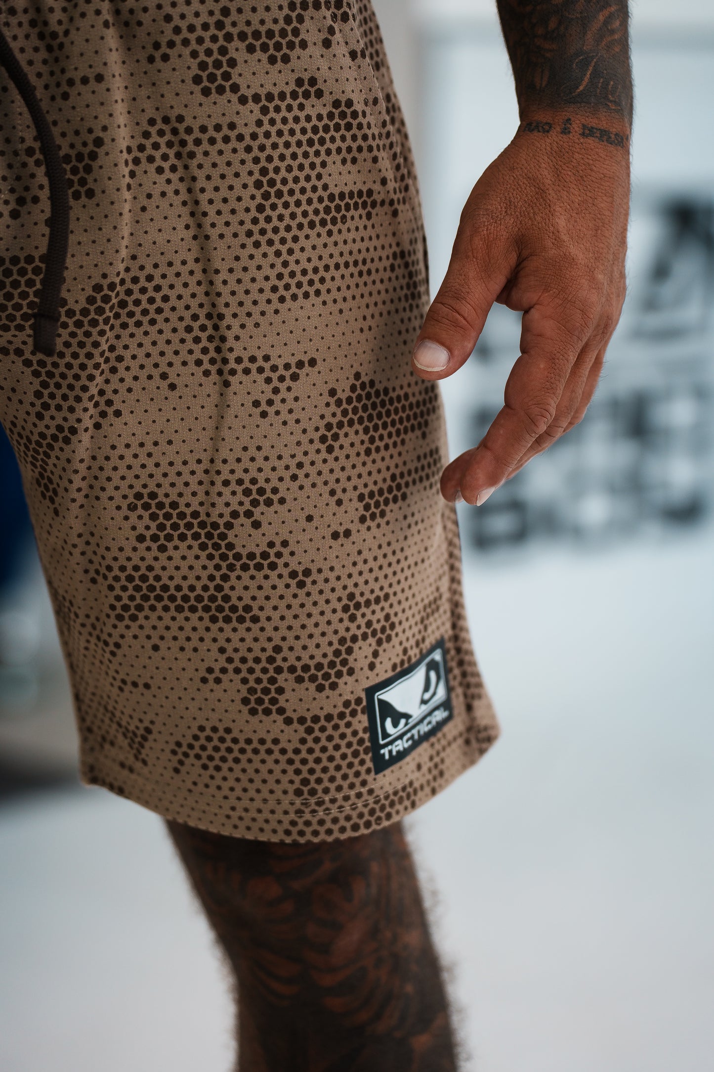 Bermuda Bad Boy Tactical Camo Cor Fóssil