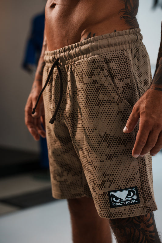 Bermuda Bad Boy Tactical Camo Cor Fóssil