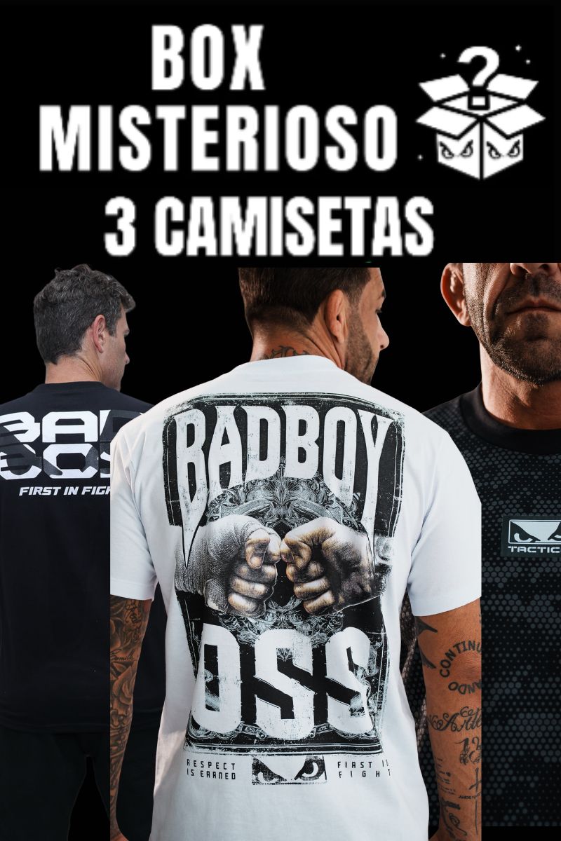 Box Misterioso 3 Camisetas Estampadas
