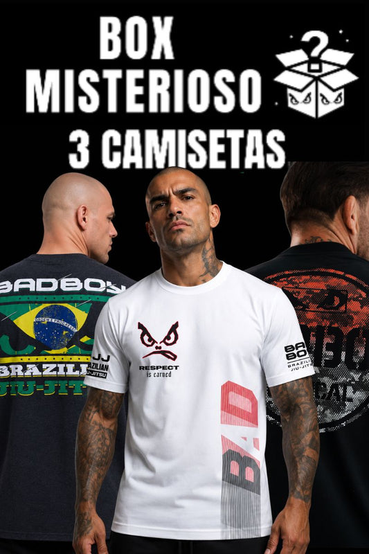 Box Misterioso 3 Camisetas Estampadas
