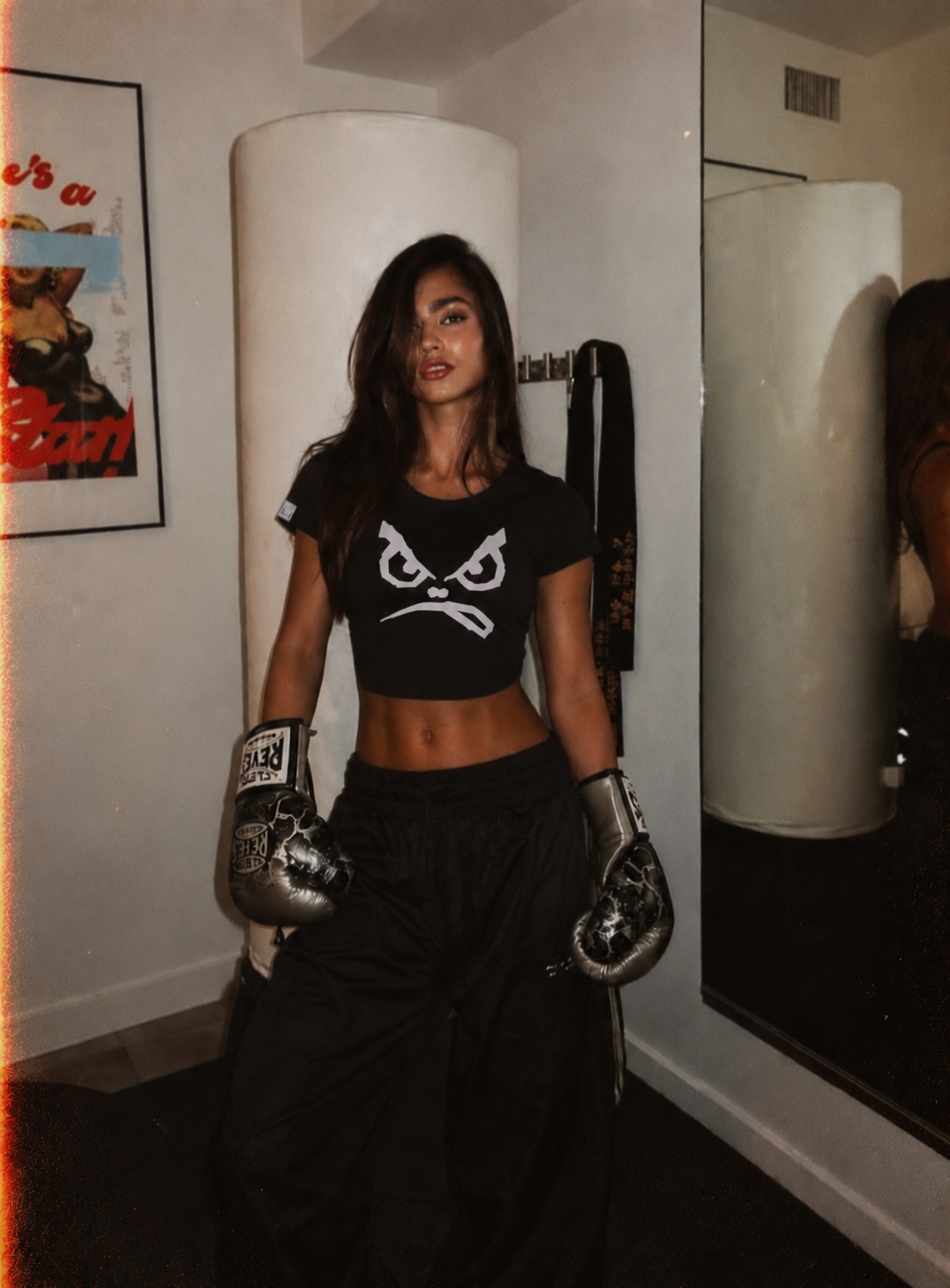 Baby Tee Sexy Machine X Bad Boy