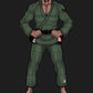 Edição Limitada Kimono Bad Boy 'El Face' Verde Militar
