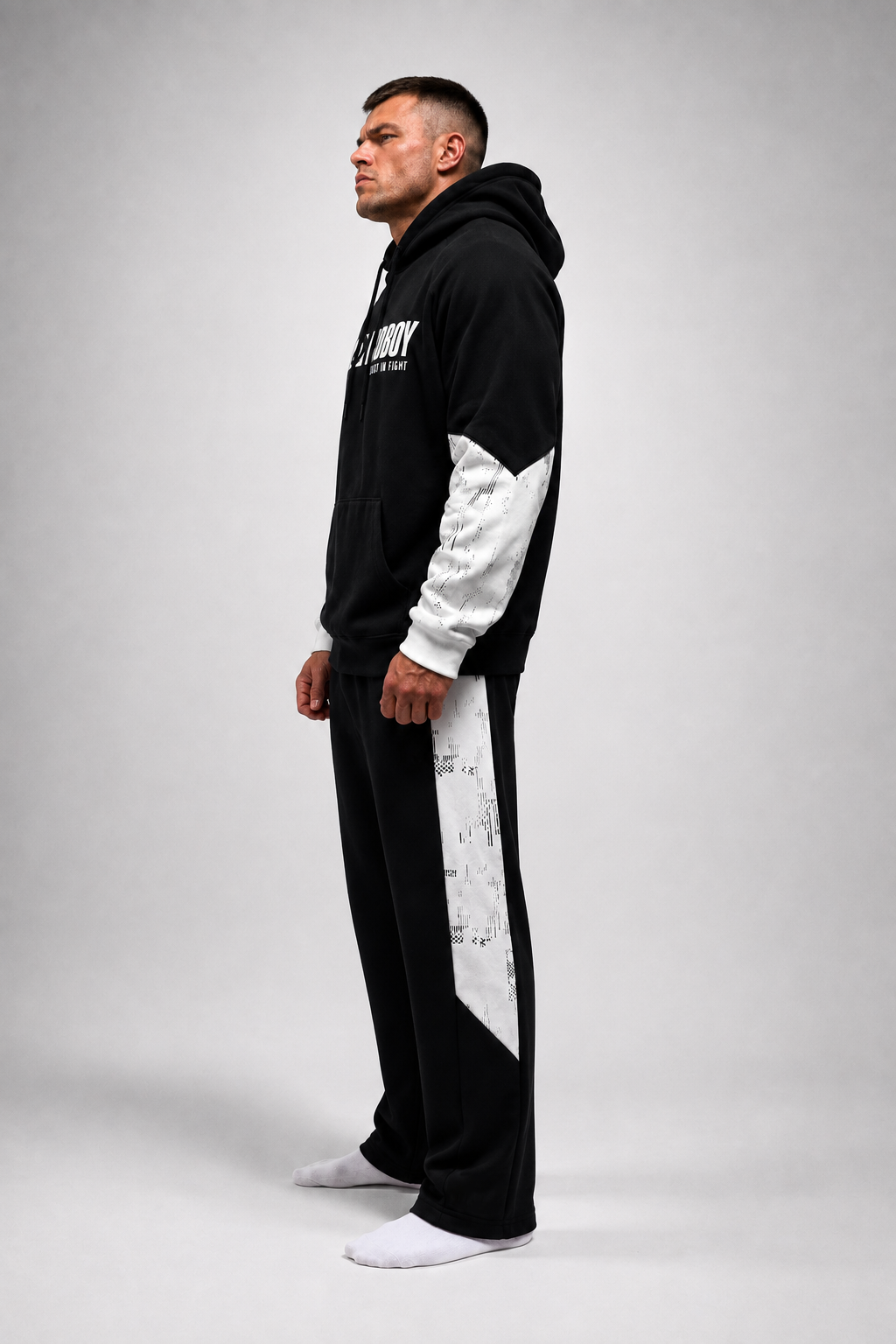 Conjunto de Moletom Bad Boy First In Fight II