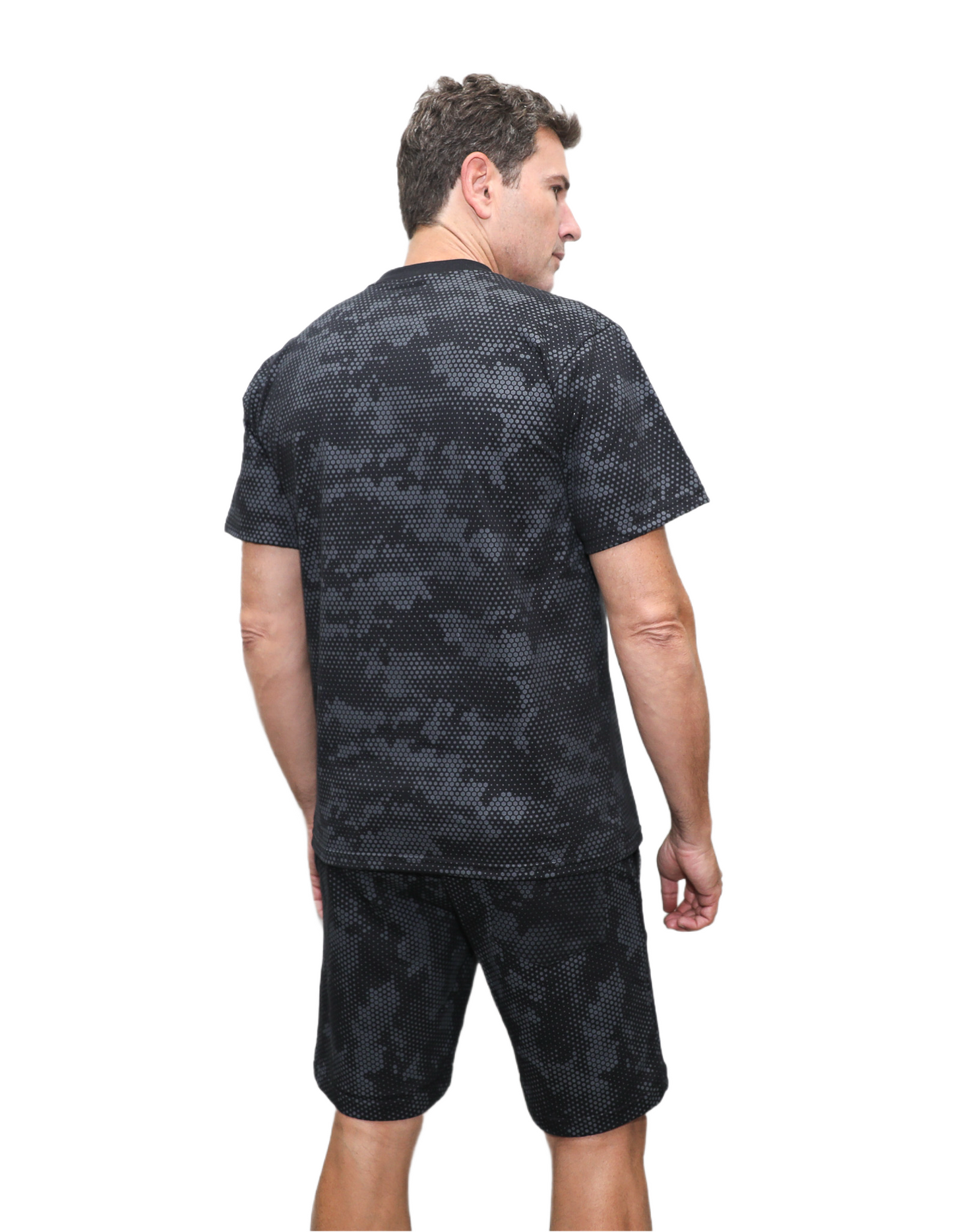Conjunto Bad Boy Tactical Camo Cor Preto