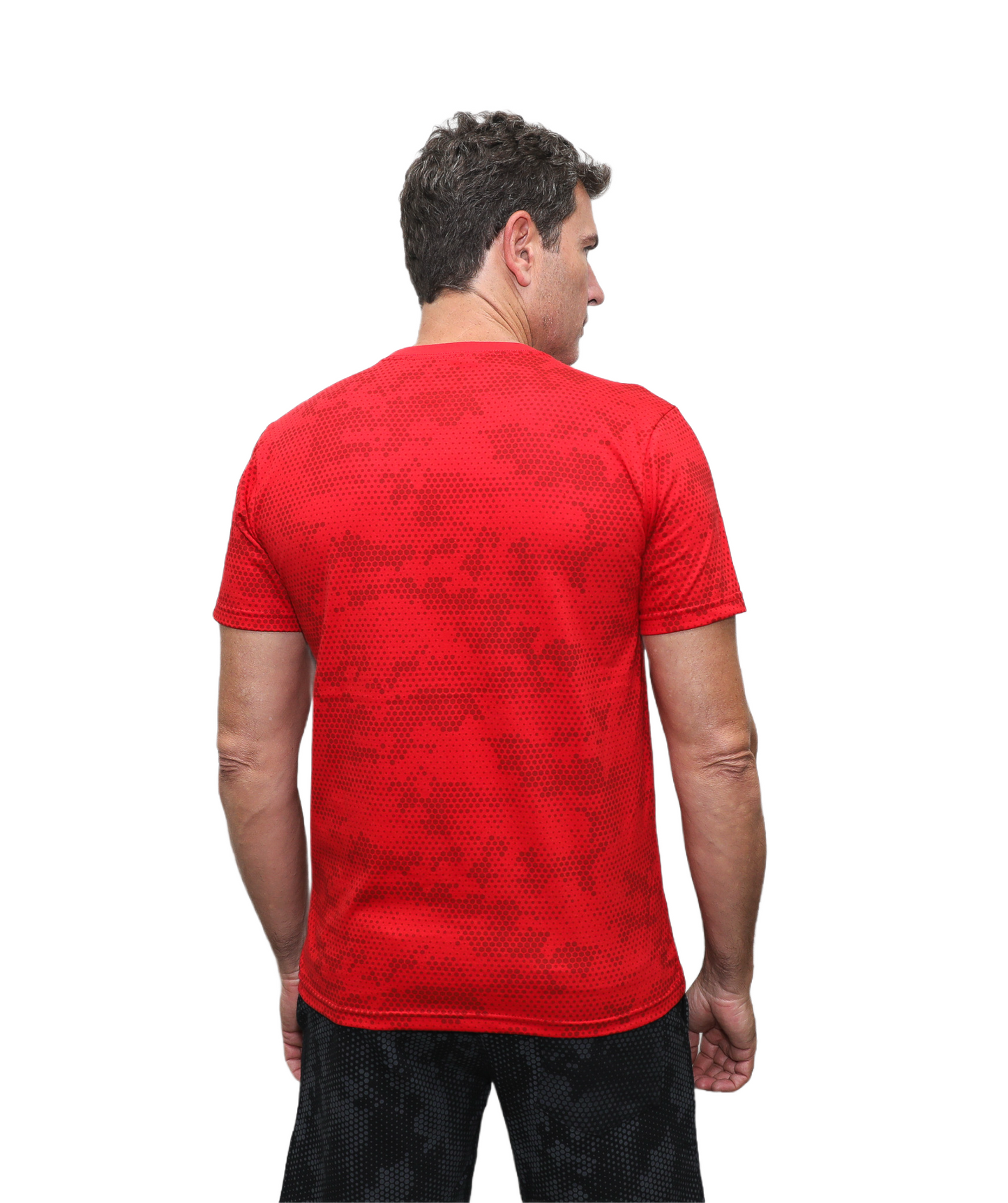 Camiseta Bad Boy Camo Cor Vermelho
