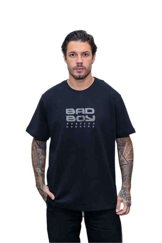 Camiseta Bad Boy Label Preta