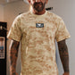 Camiseta Bad Boy Camo Cor Areia