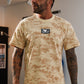 Camiseta Bad Boy Camo Cor Areia