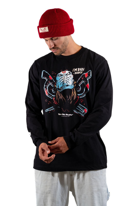 Camisa Street Manga Longa Bad Boy - I’m Bad!