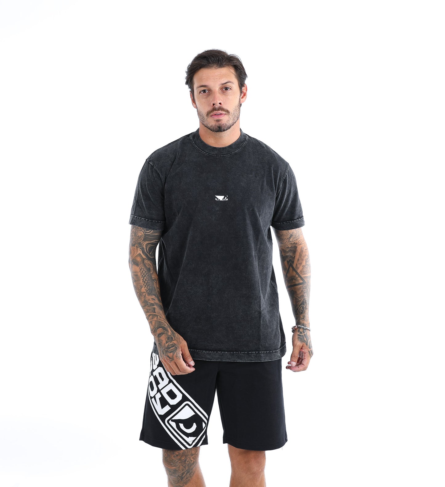 Camiseta Oversized Bad Boy Marble