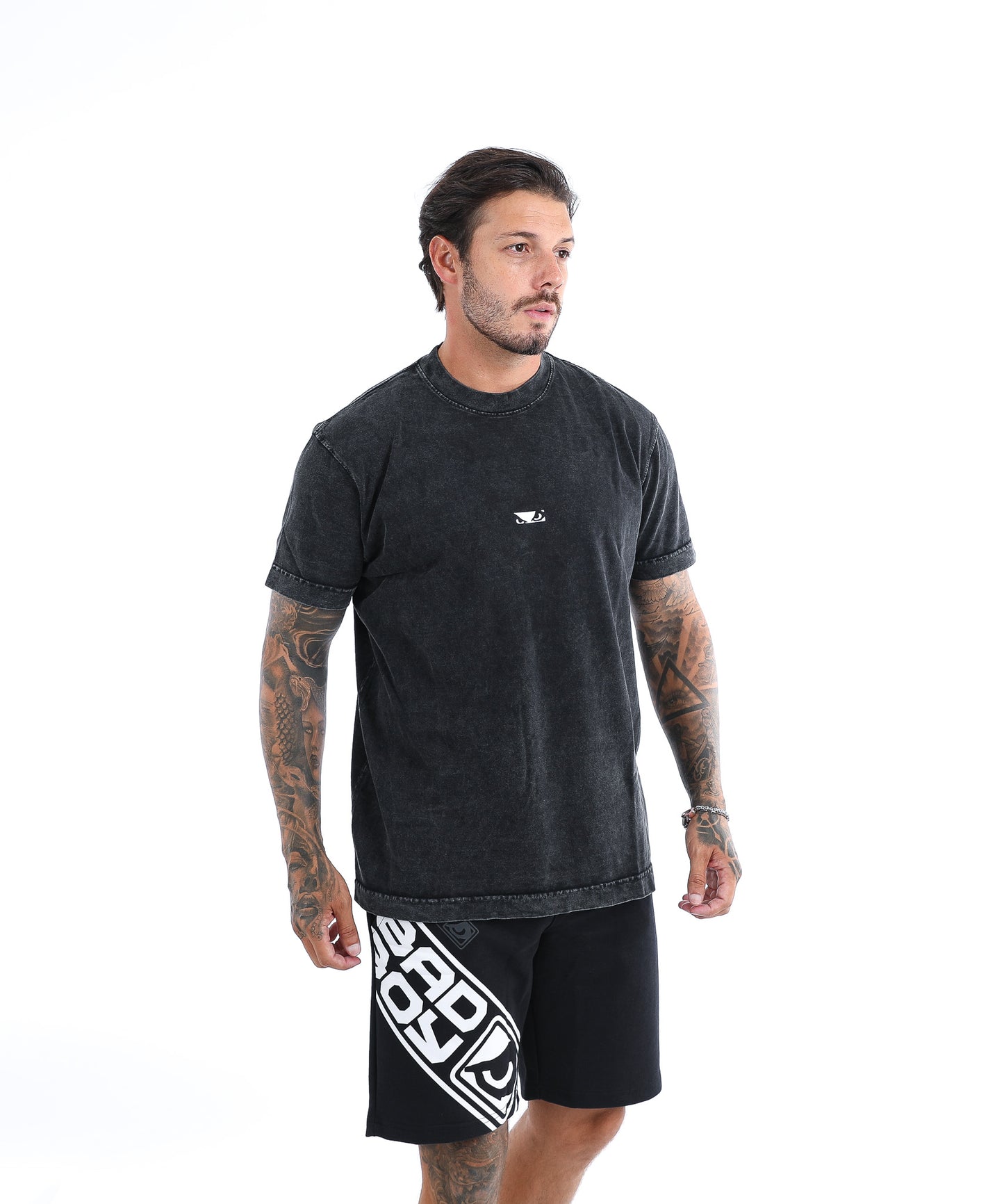 Camiseta Oversized Bad Boy Marble