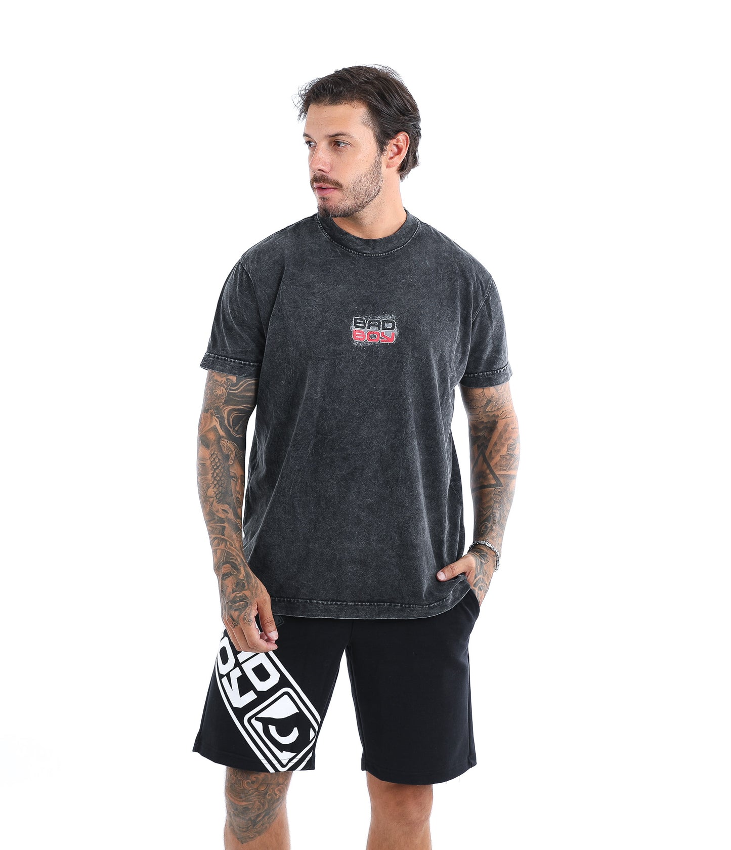 Camiseta Oversized Bad Boy Marble III
