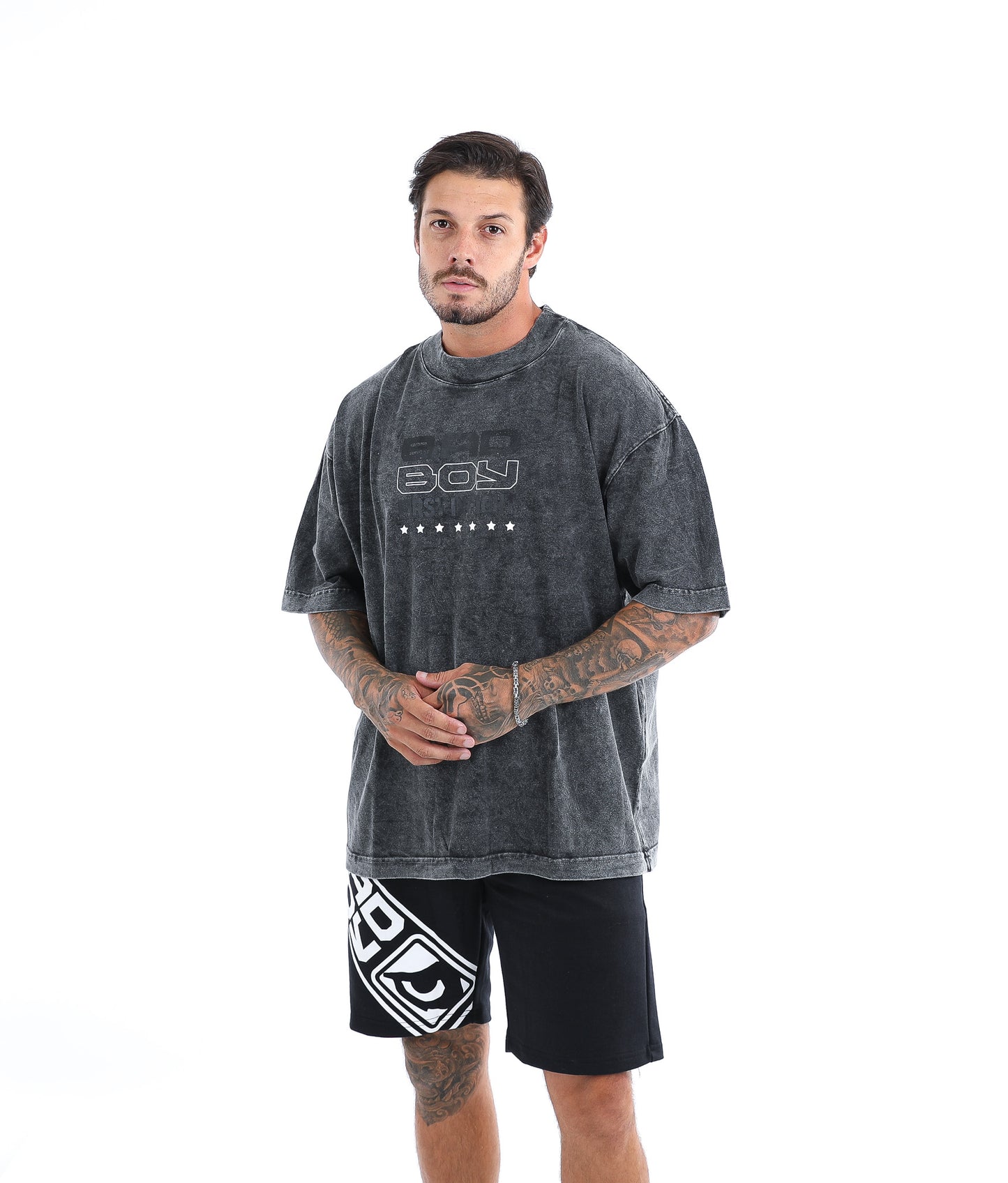 Camiseta Oversized Bad Boy Marble II