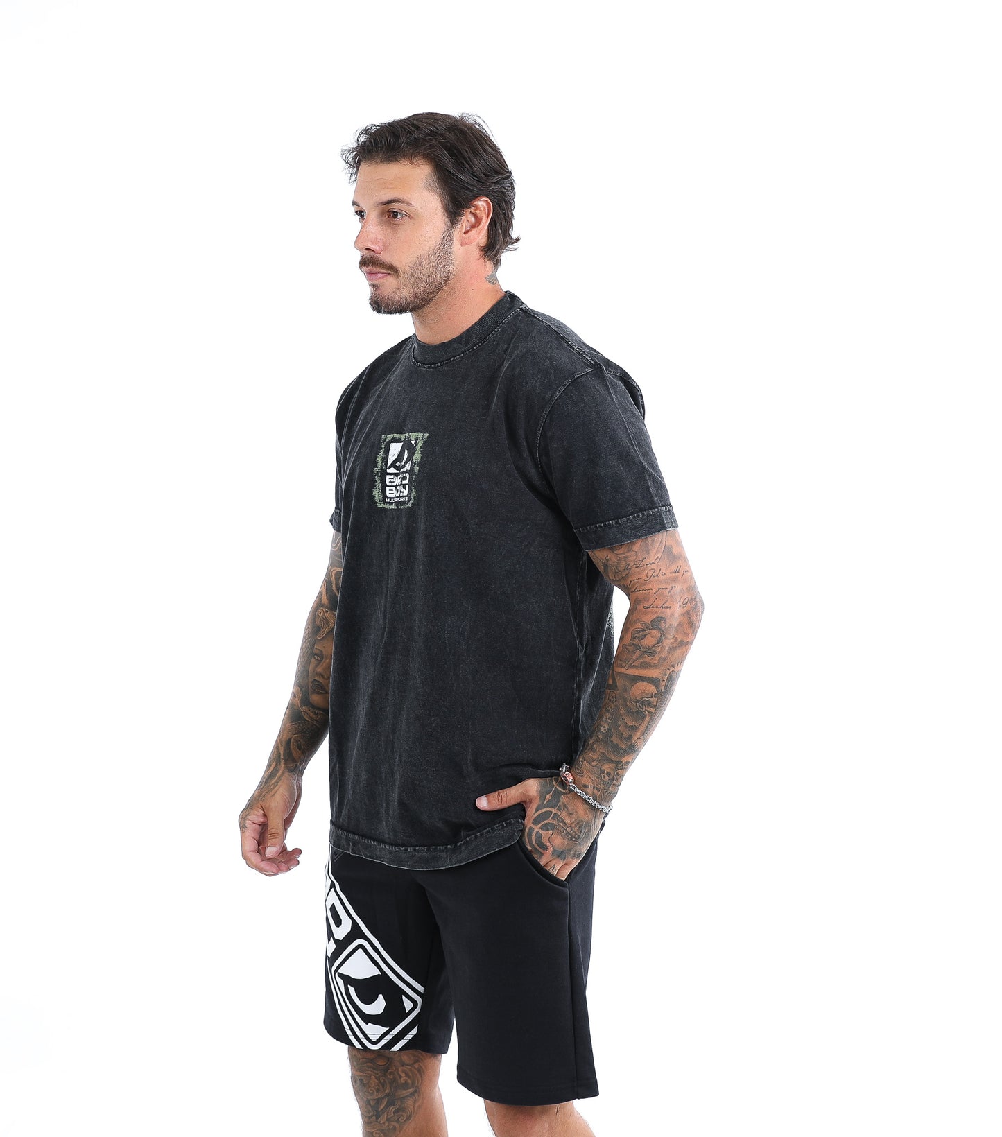 Camiseta Oversized Bad Boy Marble IV