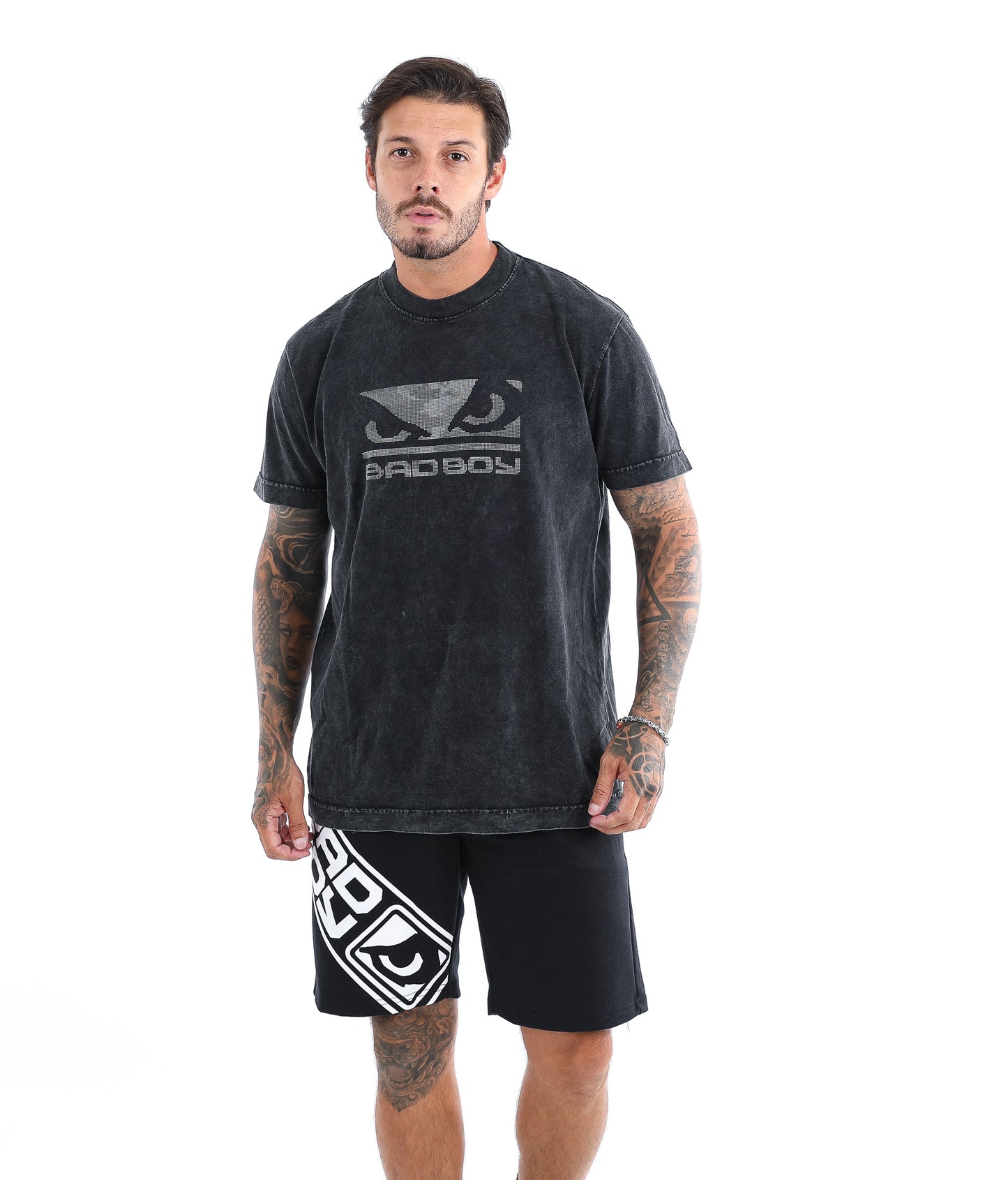 Camiseta Oversized Bad Boy Marble I