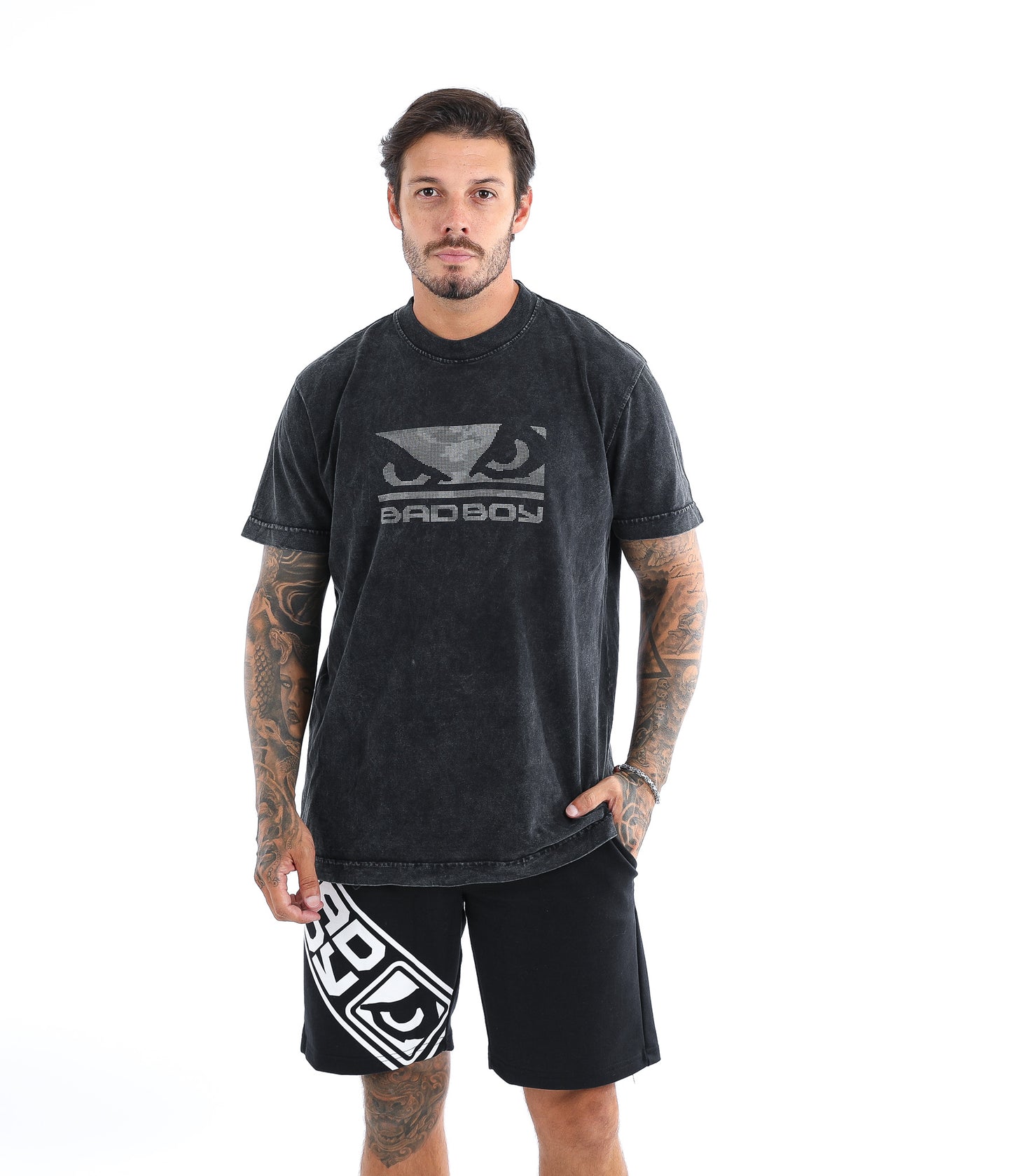 Camiseta Oversized Bad Boy Marble I
