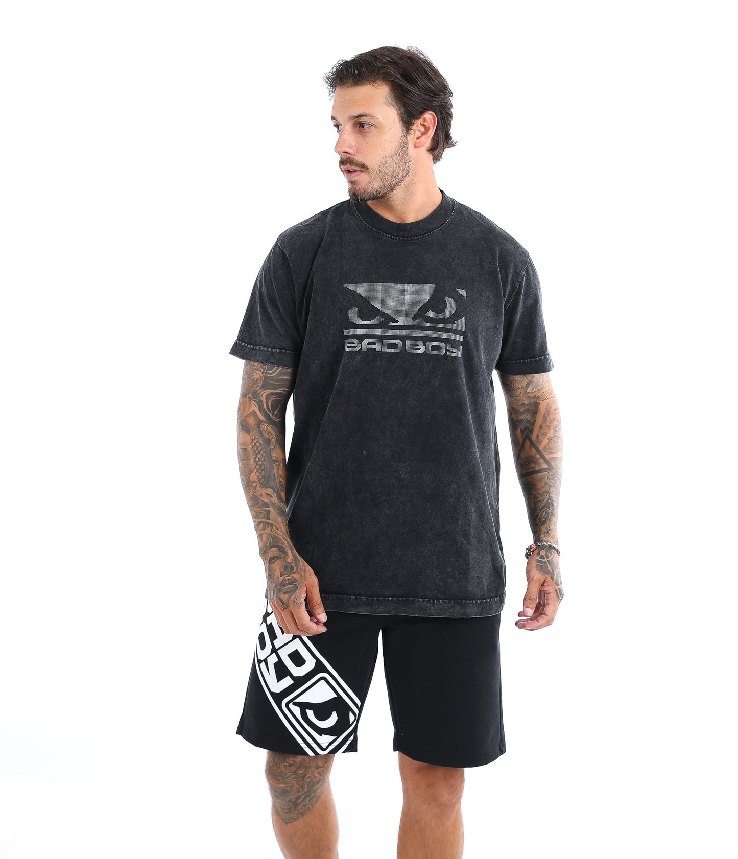 Camiseta Oversized Bad Boy Marble I