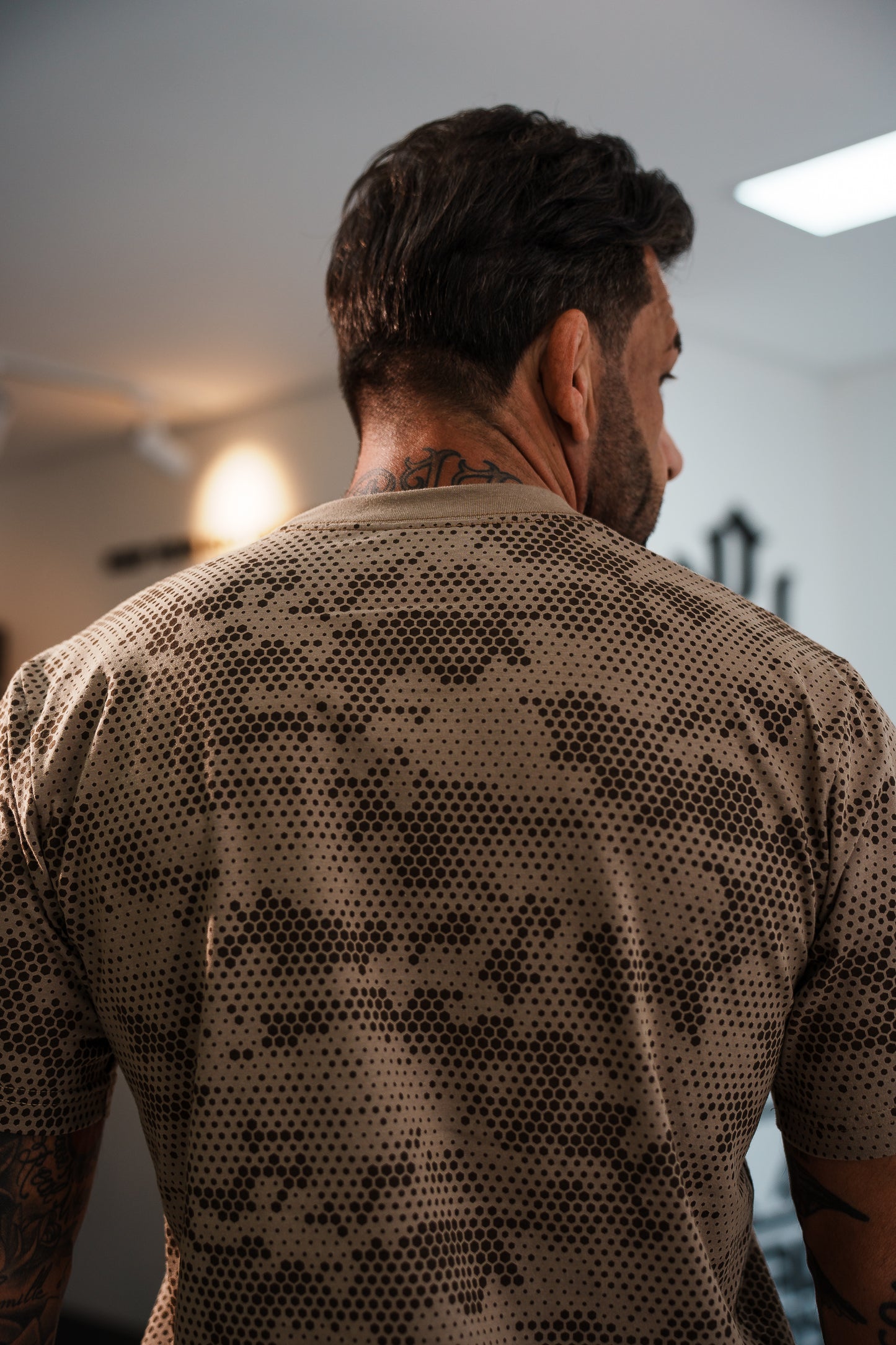 Camiseta Bad Boy Camo Cor Fossil