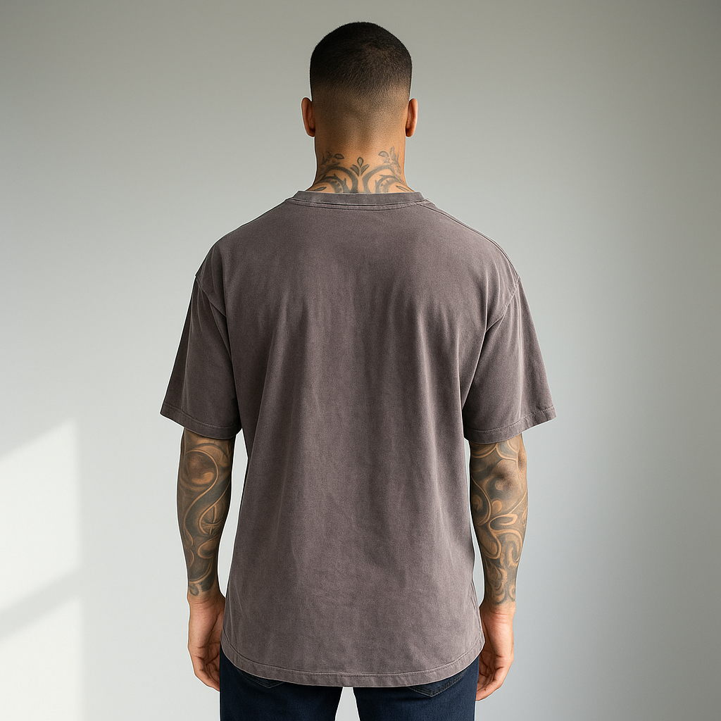 Camiseta Oversized Estonado - Half Face