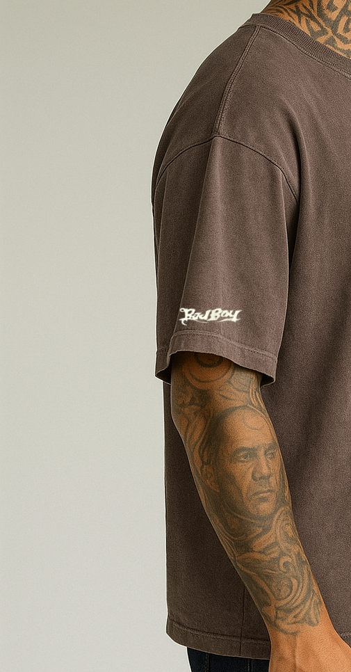 Camiseta Oversized Estonado - Half Face