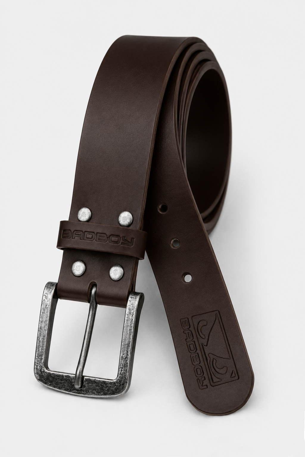 Cinto de Couro Bad Boy Essential Marrom