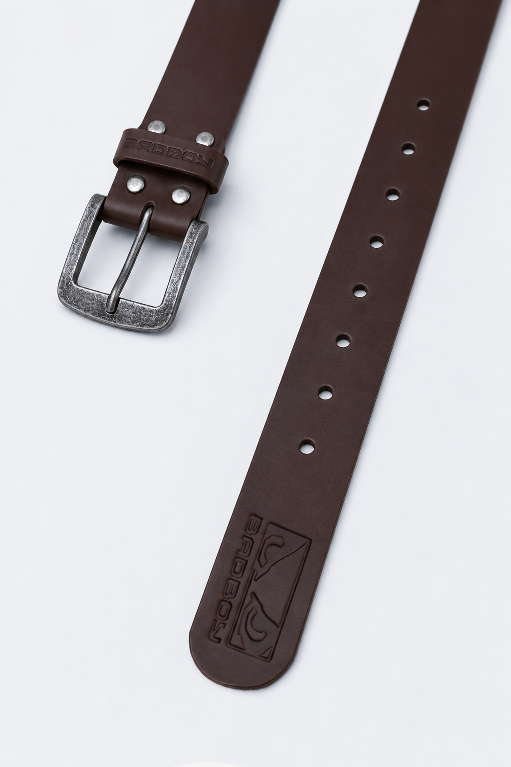 Cinto de Couro Bad Boy Essential Marrom
