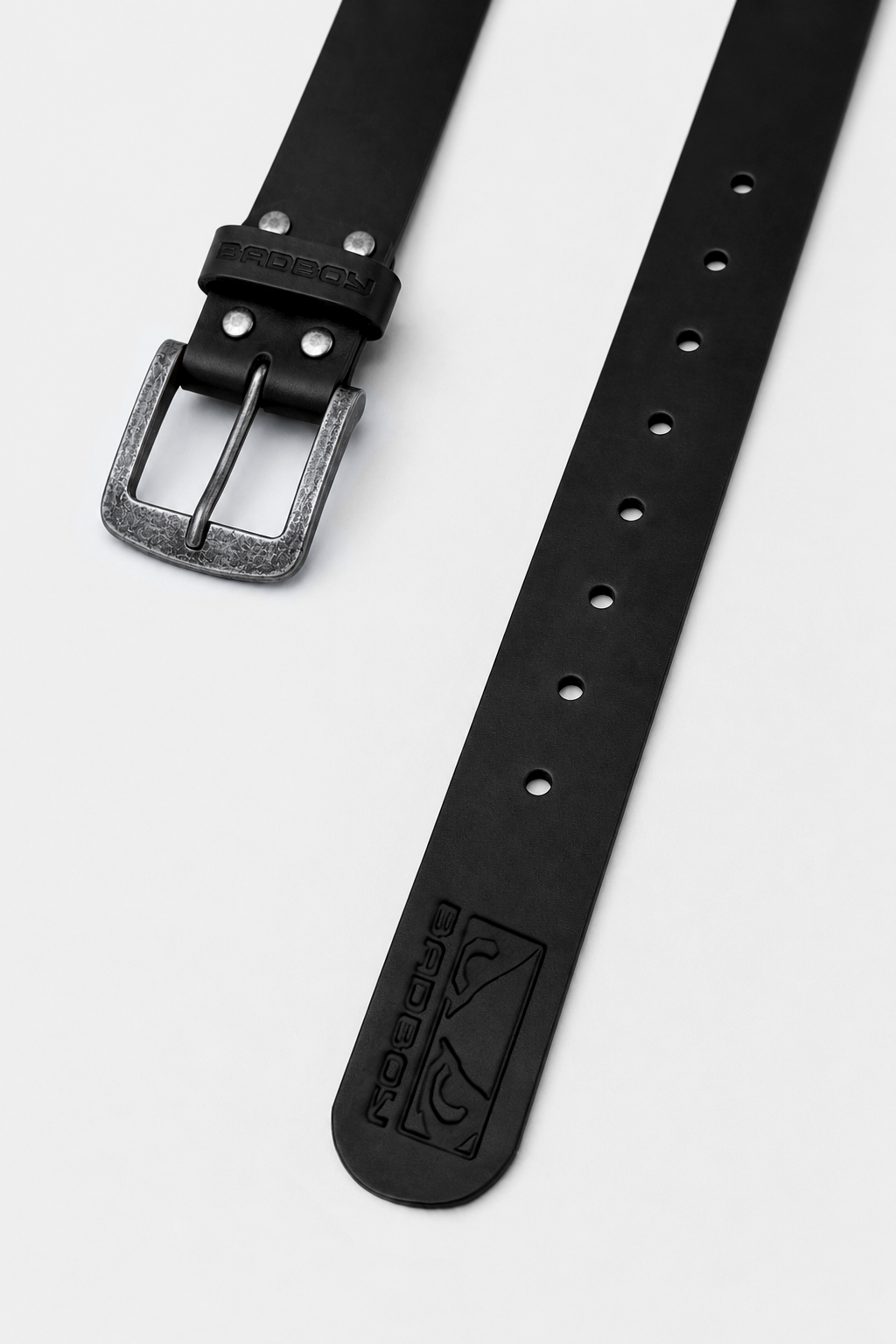 Cinto de Couro Bad Boy Essential Preto