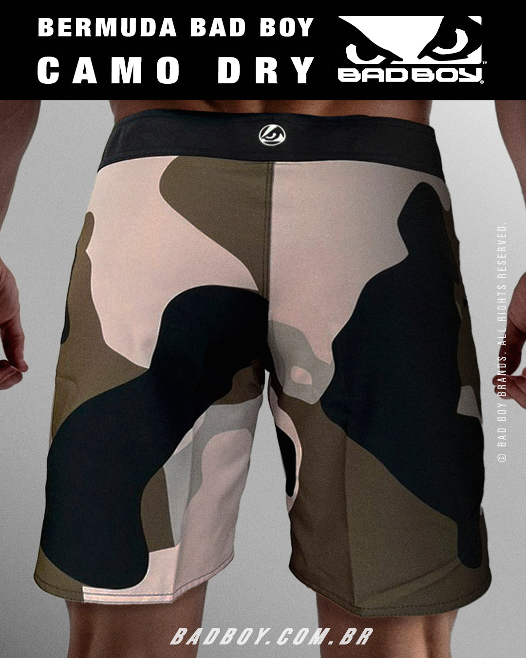 Bermuda Bad Boy Camo Dry