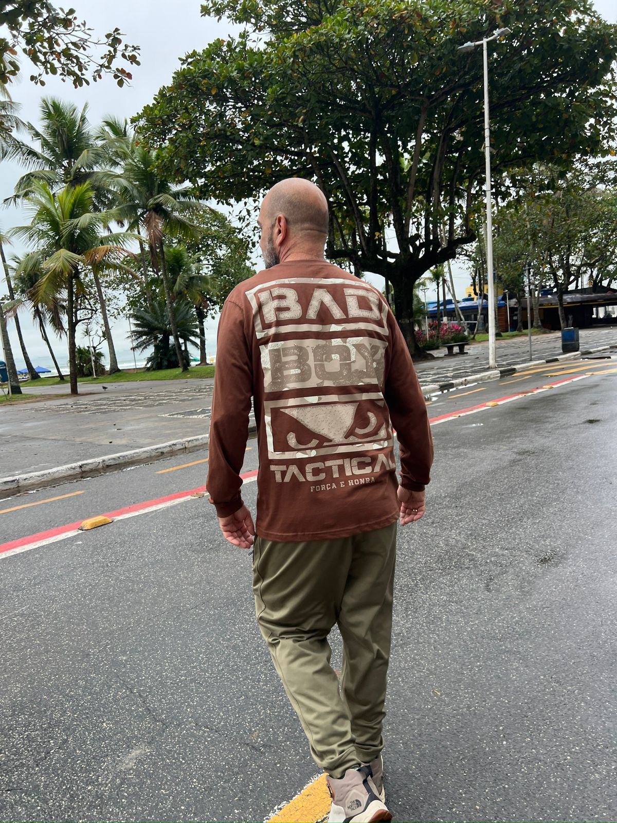 Camisa Manga Longa Bad Boy Tactical Força & Honra