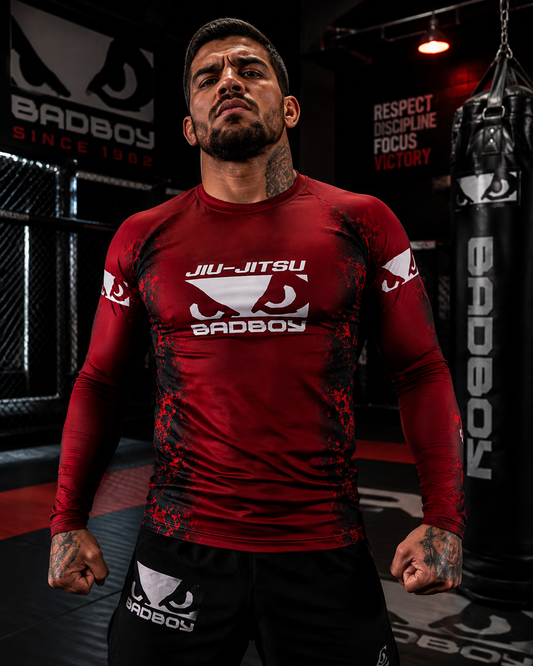 Rashguard Bad Boy Jiu-Jitsu OSS Red