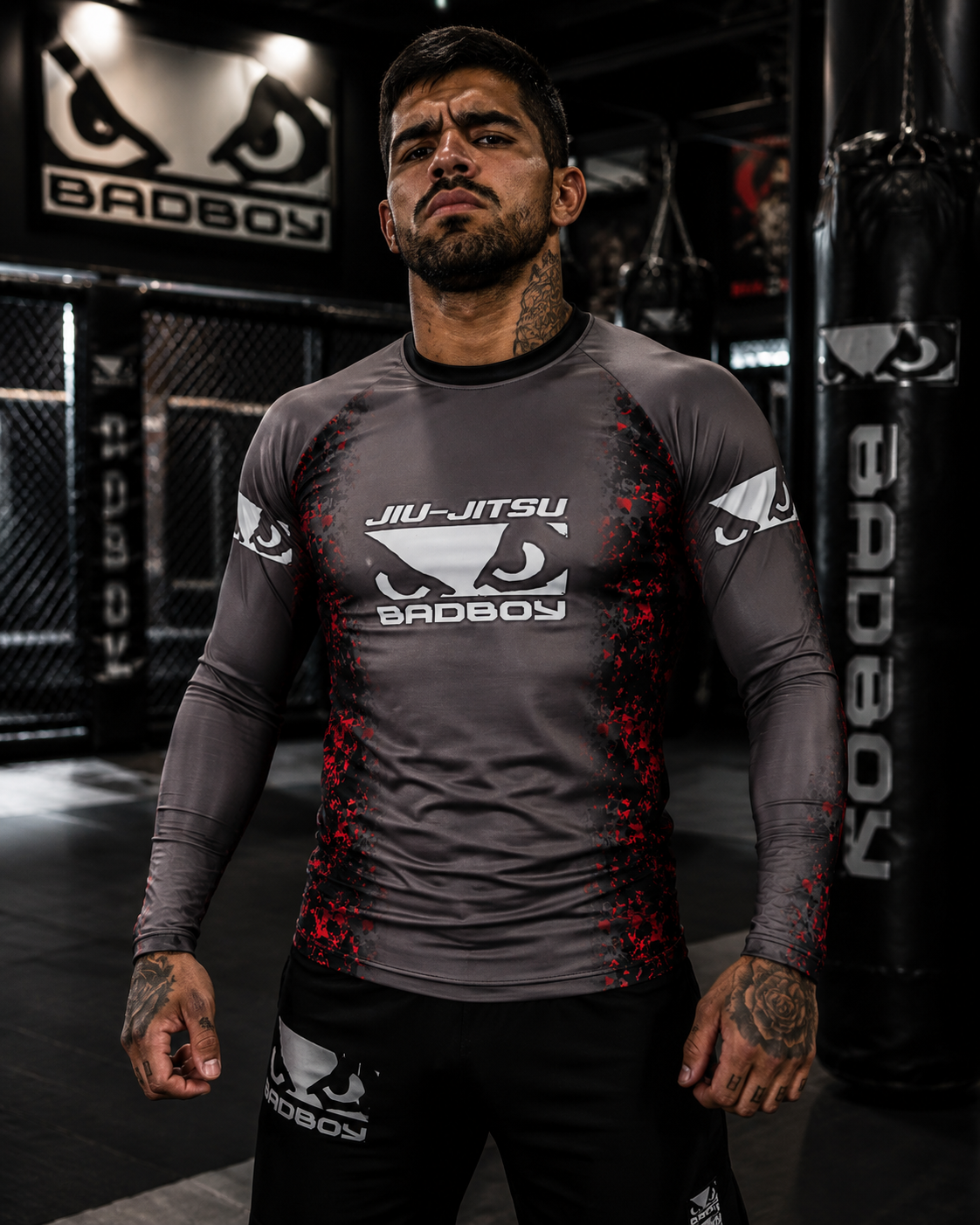 Rashguard Bad Boy Jiu-Jitsu OSS Iron