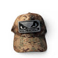 Boné Trucker Bad Boy Tactical Camo com Patch