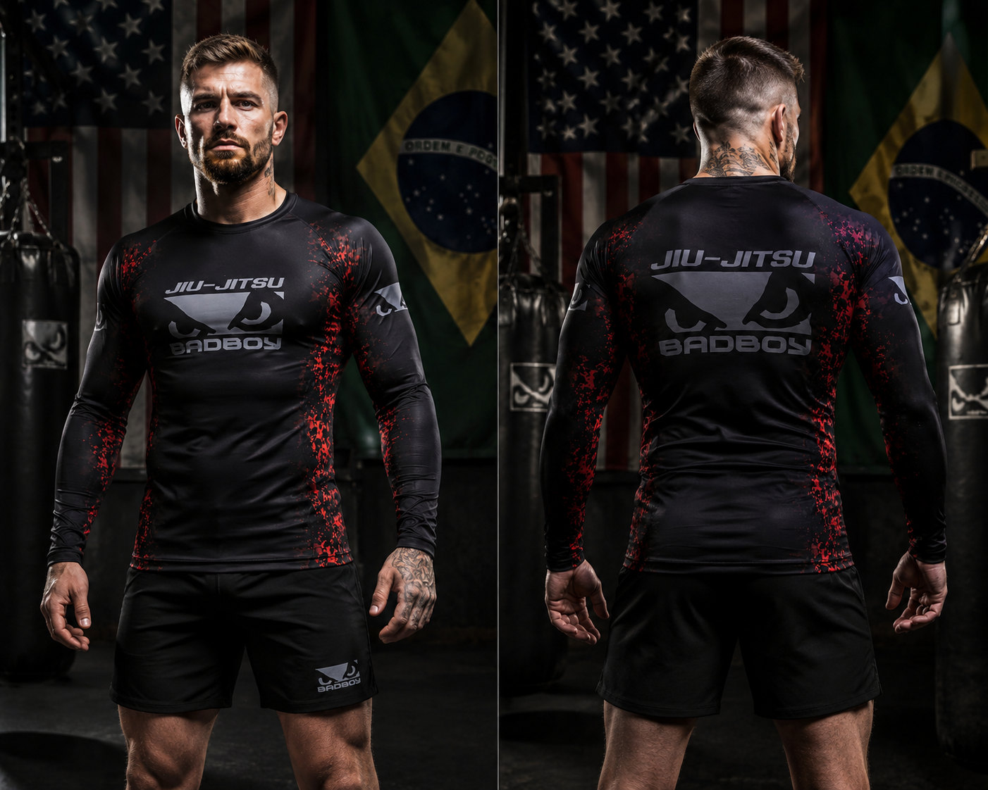 Rashguard Bad Boy Jiu-Jitsu OSS