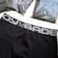 Kit com 3 Cuecas Boxer Bad Boy Under Gear Black Series
