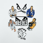 Pack de Adesivos Bad Boy