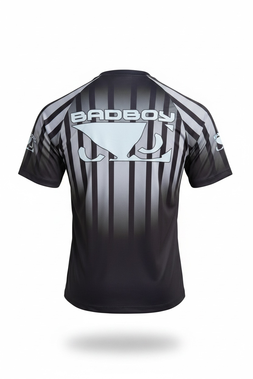 Camiseta Sport UV Bad Boy Silver Stripes