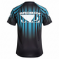 Camiseta Sport UV Bad Boy Petrol Blue Stripes