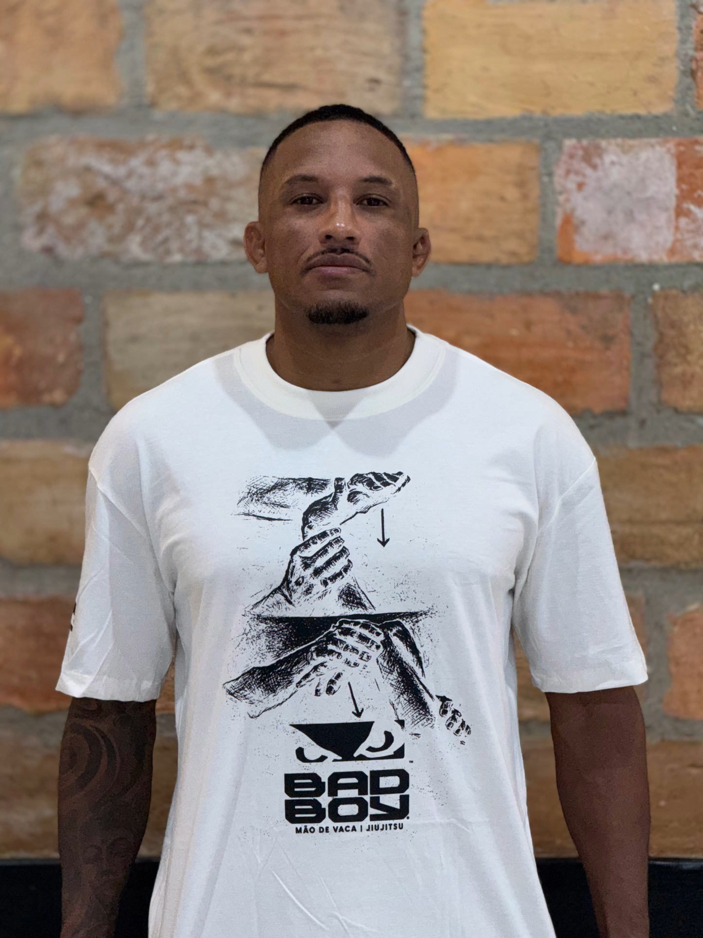 Camiseta Bad Boy Jiu Jitsu Mão de Vaca