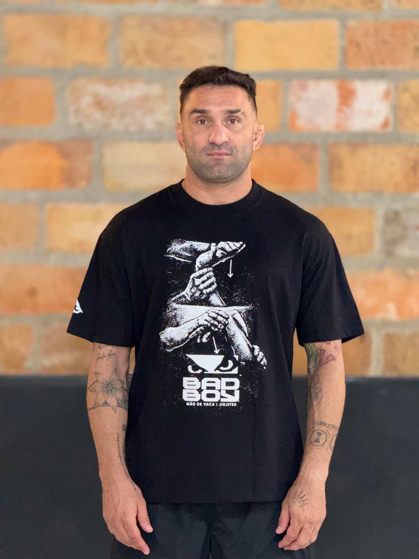Camiseta Bad Boy Jiu Jitsu Mão de Vaca